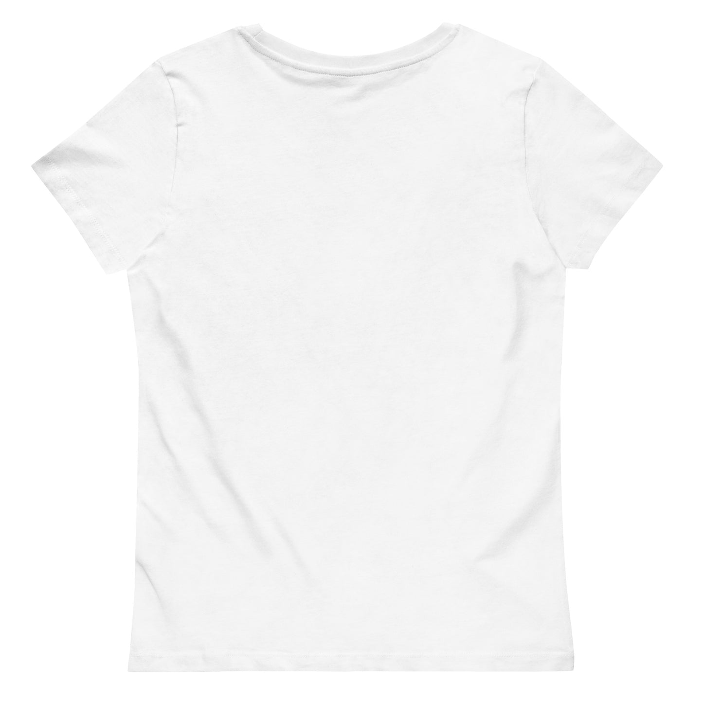 KEL STUDIO ART BLUE Women's fitted eco tee