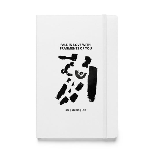 'FRAGMENTS OF YOU' HARDCOVER BOUND NOTEBOOK
