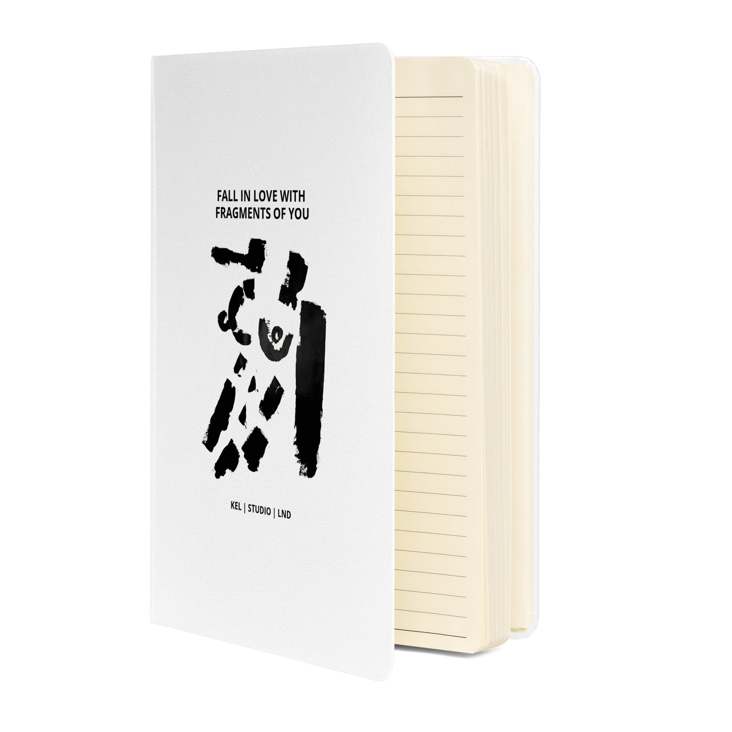 'FRAGMENTS OF YOU' HARDCOVER BOUND NOTEBOOK