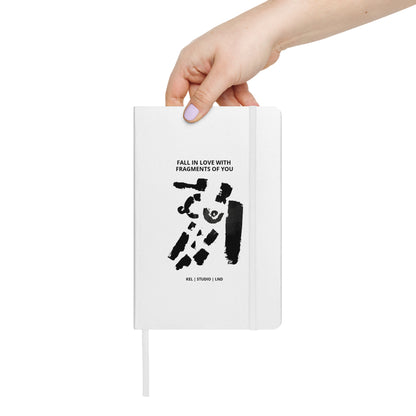 'FRAGMENTS OF YOU' HARDCOVER BOUND NOTEBOOK